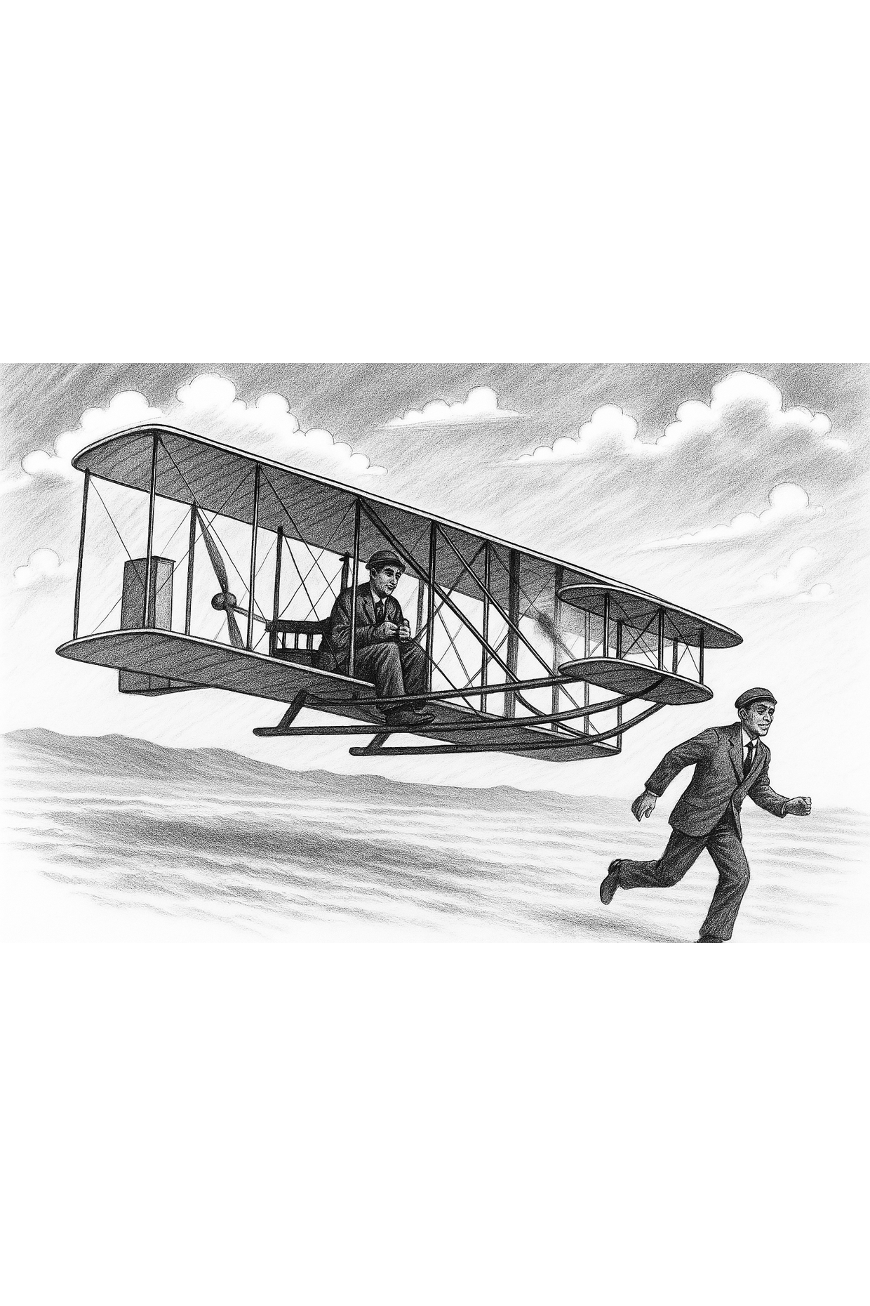 Wright Brothers illustration
